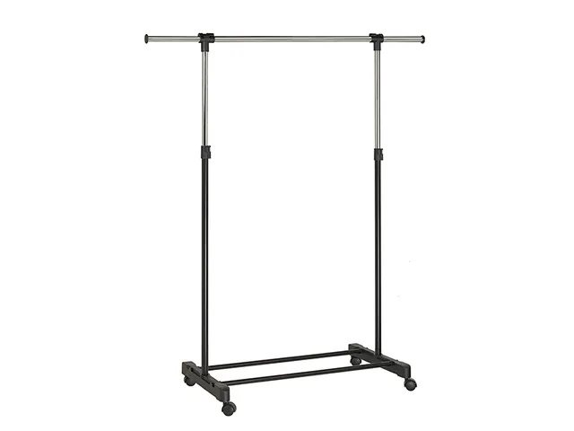 Unilux Extend Kledingrek Verrijdbaar Chrome/zwart