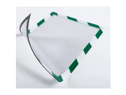 Magnetische Security lijst A4 groen/wit