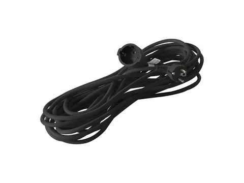 Verlengkabel BRASQ 20m zwart