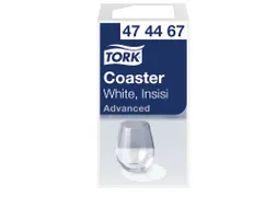 Tork 474467 Onderzetter Advanced 8-laags wit Ø9cm met incisie