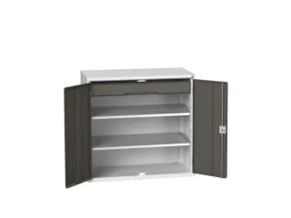 universele kast,HxBxD 1000x1050x550mm,2xStalen bodem,1lade(n) - 1