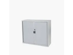 Roldeurkast Claudius Plus 105x120cm Alu 2 Legborden