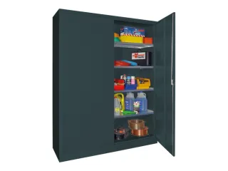 grootvolumekast met openslaande deuren,RAL7035,front RAL3000 - 2