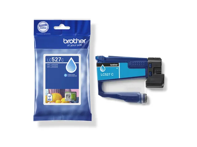 Inktcartridge Brother LC-527C blauw 900 pagina's