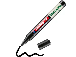 Paintmarker edding 50 EcoLine op waterbasis 2-3mm zwart - 3