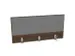 panneau de rehausse,p. table de bureau,NV brun caryer,BN8078-gris