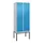 locker,HxBxD 2120x800x500mm,2vak,vak B 400mm,draaigrendel