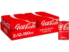 Coca-Cola Frisdrank mini blik 15cl 24 stuks