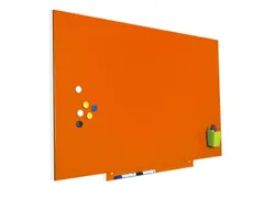 Whiteboard Rocada Skincolour 75x115cm oranje gelakt