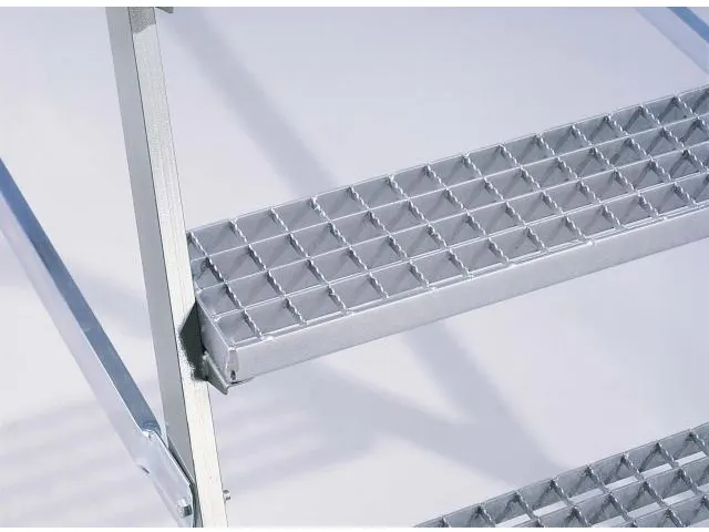 Bordestrap Aluminium Bordes 1920x 600x 800mm 8treden Rooster