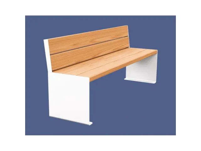 zitbank,B 1800mm,3latten,hout-zitting licht eikenhout,zitting H 450mm