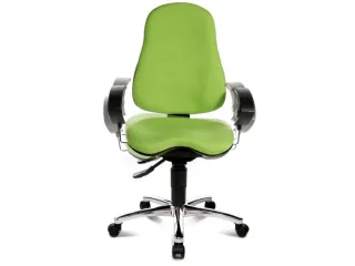 Draaistoel Appelgroen H X B X D 460-560X 480X 450Mm Stalen Voetkruis - 6