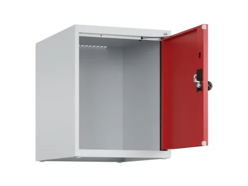 opzetkast,v. locker,1vak.,vak B 400mm,HxBxD 500x400x500mm,draaigrendel