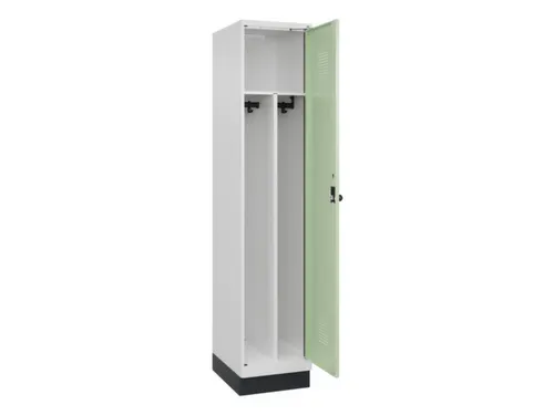 locker voor scheiding van kleding,HxBxD 1950x400x500mm,1vak