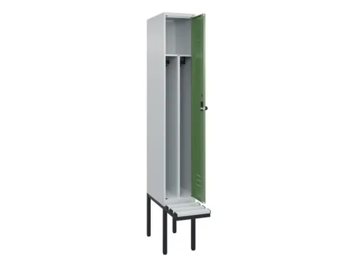 locker voor scheiding van kleding,HxBxD 2120x300x815mm,1vak