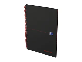 Notitieboek Oxford Black n' Red A4 70v lijn - 4