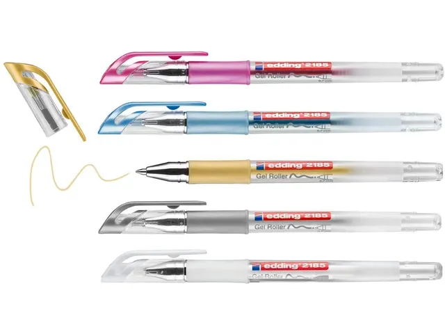 Gelroller 2185 5 Stuks Geassorteerde Kleuren