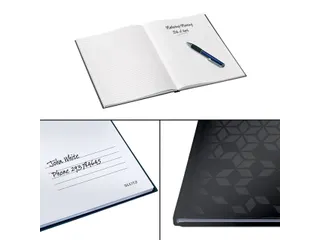 Notitieboek Leitz WOW A4 lijn zwart - 6