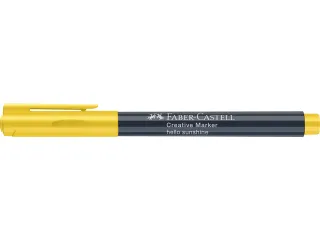 Creatief marker Faber-Castell 107 Hello Sunshine - 5