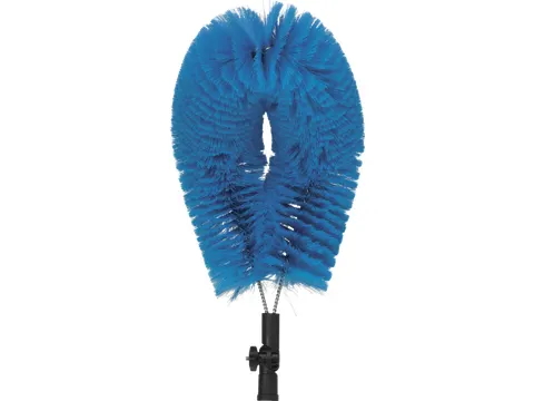 Hygiene 5371-3 buizenborstel blauw zachte vezels verstelbaar 530mm