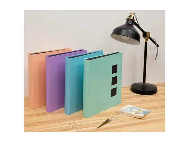 Fotoalbum 60p zwrt 2 9x32cm AQUAREL groen