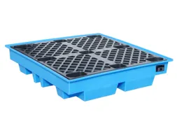 Opvangbak 4X 200L Pe H X B X D 275X 1280X 1280Mm Pe-Pallet