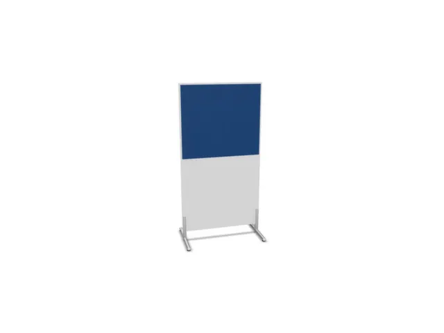 cloison de séparation,Hxl 1545x800mm,Bl-blanc,BN6016-bleu