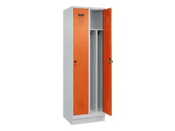 locker voor scheiding van kleding,HxBxD 1950x600x500mm,2vak