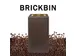 Circulaire Bekerbak BrickBin gerecycled koffiedik Cups 65 Liter