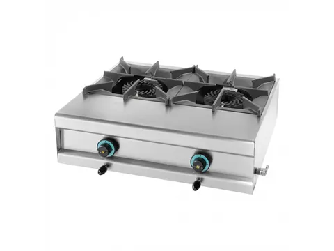 Gaskooktoestel 2 branders aardgas