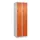 dubbeldekse locker,HxBxD 1850x600x500mm,2x2vak.,vak B 300mm