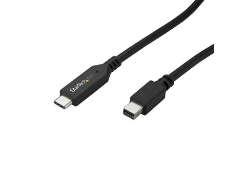 1.8 M Usb-c Naar Mini Displayport-kabel 4k 60hz Zwart