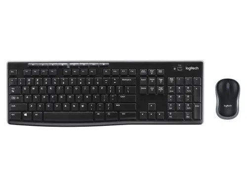 Logitech C270-webcam en MK270 draadloze toetsenbord- en muiscombinatie