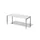 In hoogte verstelbaar bureau,HxBxD 650-850x1800x800mm,blad grijswit