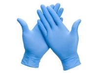 Nitril Handschoenen Blauw Poedervrij Maat L EN 374 EN 455