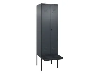 locker voor scheiding van kleding,HxBxD 2120x600x815mm,2vak - 1