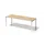 In hoogte verstelbaar bureau,HxBxD 650-850x2200x800mm,blad esdoorn