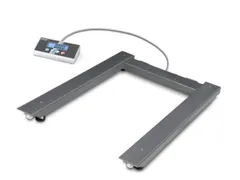 palletweegschaal,platform BxD 840x1190mm,staal,weegbereik 0-3000kg