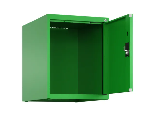 opzetkast,v. locker,1vak.,vak B 400mm,HxBxD 500x400x500mm,cilinderslot