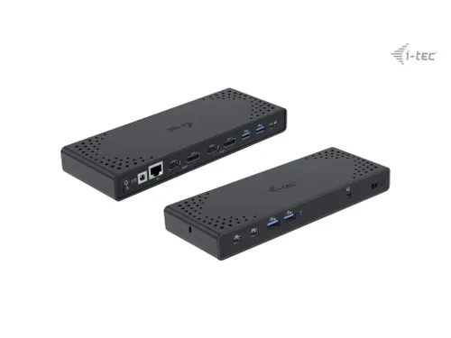 USB 3.0 / USB-C / Thunderbolt 3 Dual Display Docking Station Gen2 + Po