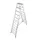 Verrijdbare Boktrap Aluminium L 3 04M 2X12Treden