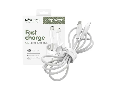 PanzerGlass empower by Racing 240W USB-C to USB-C Cable | USB 2.
