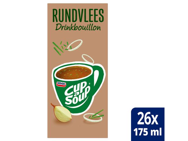 Cup-A-Soup Heldere Bouillon Rundvlees | SoepOpHetWerk.nl