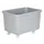 Mobiele Opslagbak Hoekig Pe Hxbxd 711x991x686mm 340 Liter Grijs