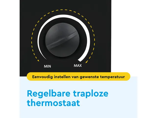 BRASQ Convector Kachel zwart CH300