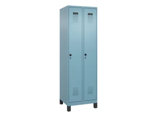 locker voor scheiding van kleding,HxBxD 1950x600x500mm,2vak