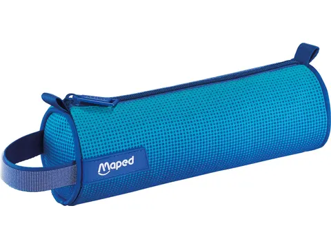 Maped Kidy Learn Concentration Etui rond met rits Blauw