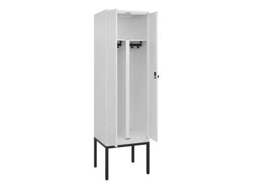 PBM-locker,HxBxD 2120x600x500mm,2vak,vak B 300mm,draaigrendel