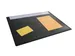 Sous-main PP avec calendrier rabat transparent 650x500mm noir