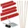 Bezemset,5xstraatbezem,5xsteel,1xstoffer en blik,Werk b 1000mm